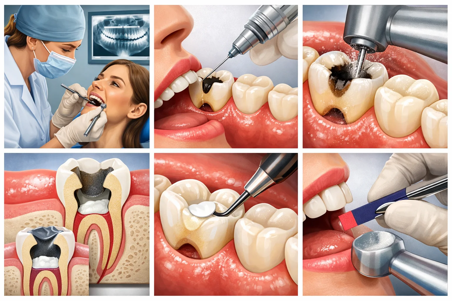 Диагностика и лечение кариеса зубов в Dental Centre Красногорск